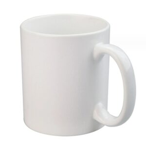 6oz White Coated Mug