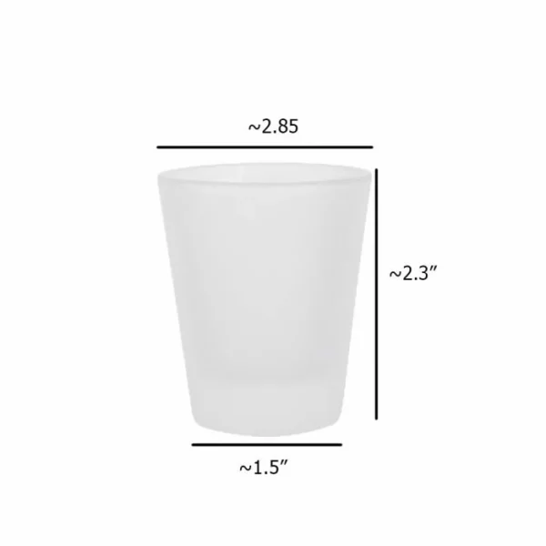 1.5oz Shot Glass Mug (Clear)