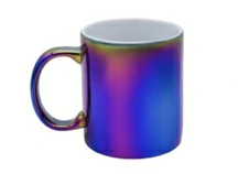 11oz plated colorful cup